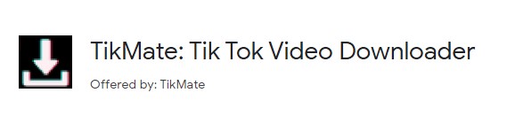 TikMate Video Downloader by TikMate